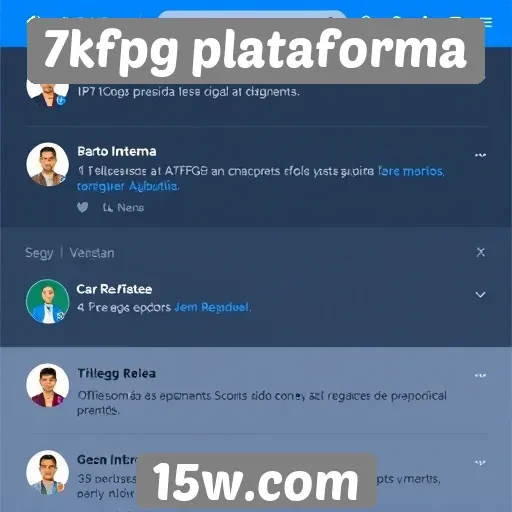 Recursos de comunidade na 7kfpg plataforma