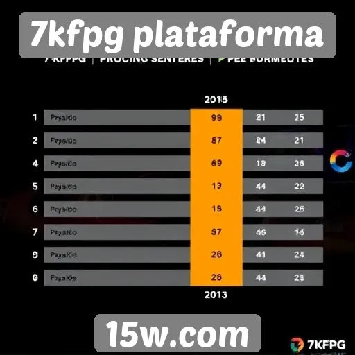 Comparação de desempenho entre 7kfpg e concorrentes